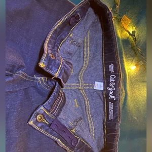 blue jeans they are cat and jack and a kids 10